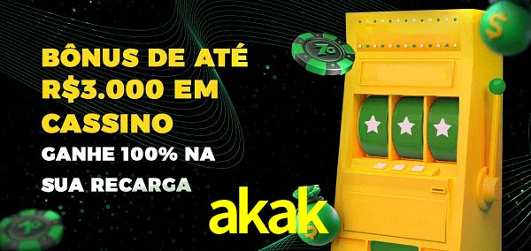 akak melhor bônus de depósito