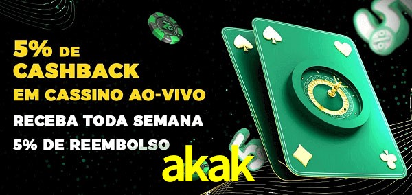 Promoções do cassino ao Vivo akak